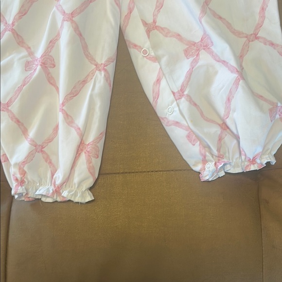 The Beaufort Bonnet Company Pink and White Jumpsuit with Vintage Charm - Picture 14 of 16